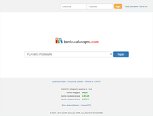 Tablet Screenshot of banksoalanspm.com